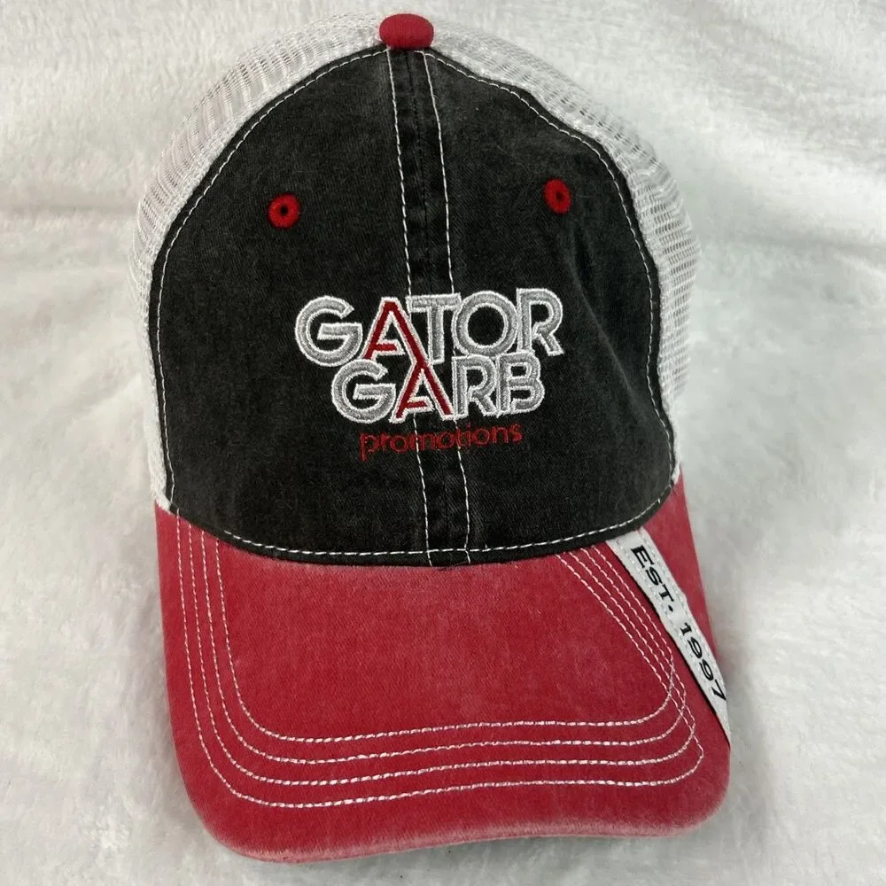 Gator Garb Promotions NEW Mens Hat Adjustable Ball Cap Baseball NWOT